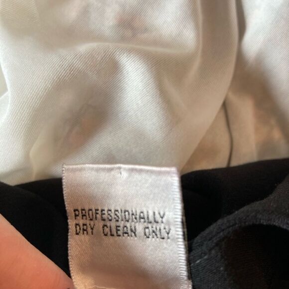 Cache black beaded evening pants in floral design perfect condition - Picture 11 of 11